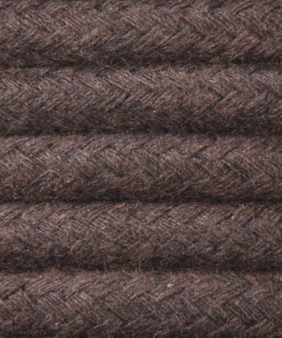 Kabel w oplocie bawełnianym 2 x 0,75 - brązowy