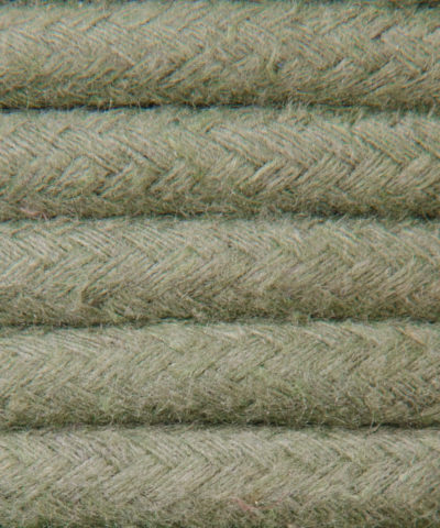 Kabel w oplocie bawełnianym 2 x 0,75 - khaki