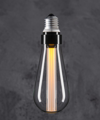 Żarówka dekoracyjna Edison ST 64 LED Glow Stick - Warm / Transparent