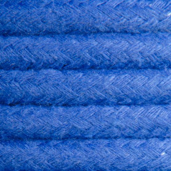 Kabel w oplocie bawełnianym 2 x 0,75 - niebieski