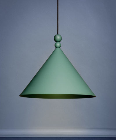 Lampa Konko 45 - Hedge Green - kolor zielony