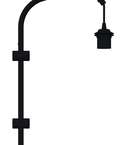 Ramię do lampy ściennej Willow mini UMAGE (dawniej VITA Copenhagen) - czarne /Kolor: Czarny/