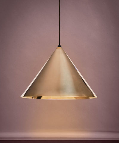 Lampa wisząca z mosiadzu - Konko Brass Light