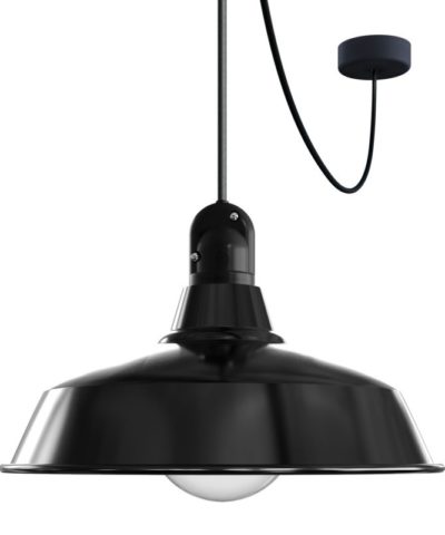 Lampa zewnętrzna IP65 - Bistrot Eiva Creative Cables - kolor czarny