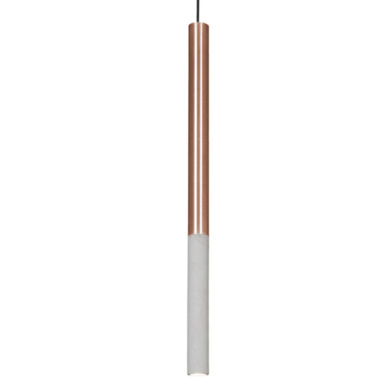 Lampa betonowa Kalla Copper 123 - z miedzią